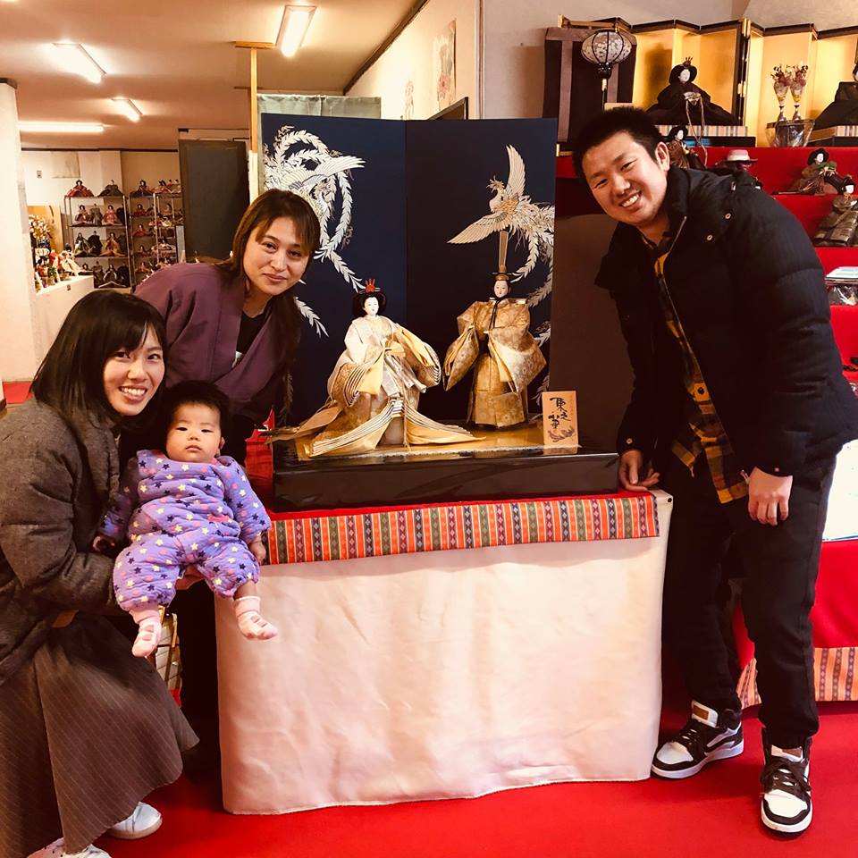 滋賀県の女流人形作家の東之華 （とうか）さんのところで雛人形を買おう。おすすめです。